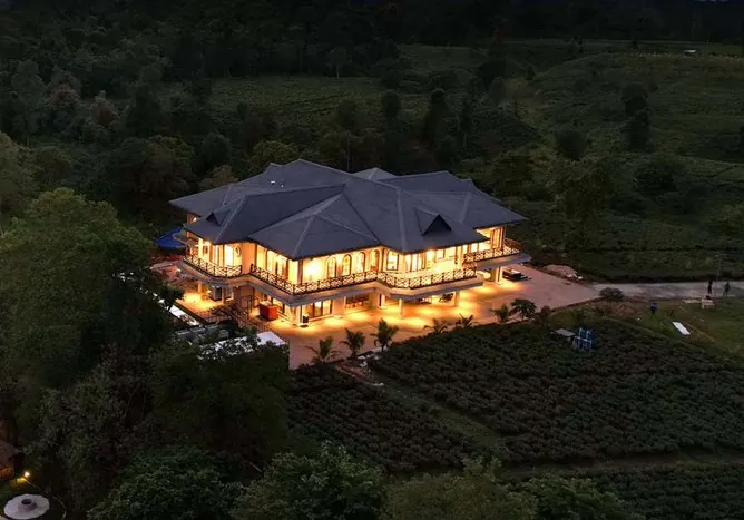 Bungalow at Kanchanjuri Tea Estate, Assam