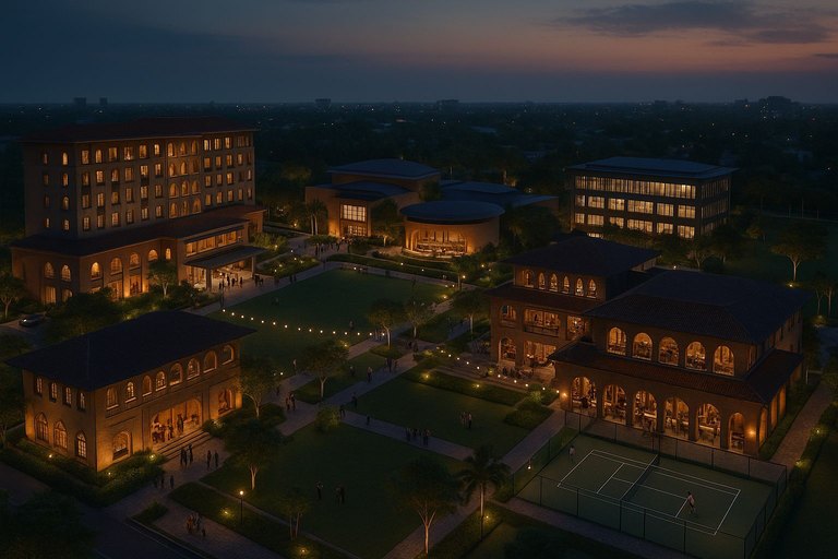 Design view of East Coast Habitat Centre, Visakhapatnam