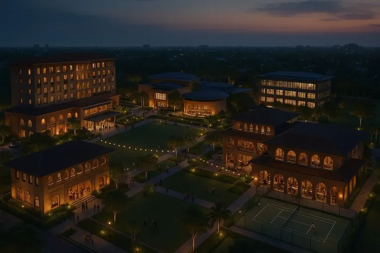 Design view of East Coast Habitat Centre, Visakhapatnam
