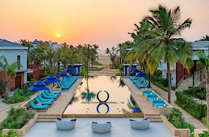 Pool at Azaya Beach Resort, Goa