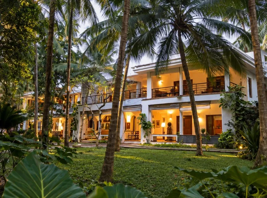 Raht Aashyana Lakhanpal among the coconut palms, Goa