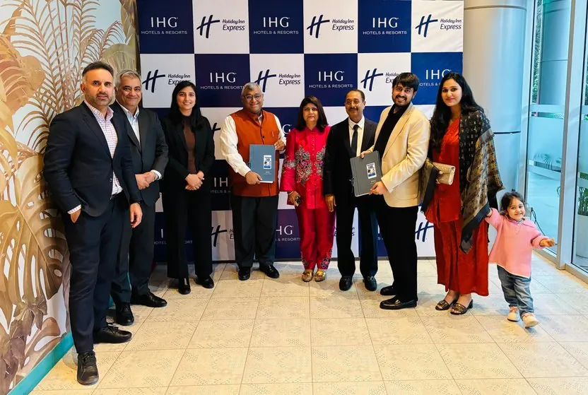 Signing of the Holiday Inn Express, Ayodhya agreement